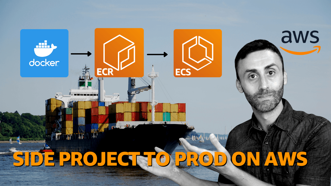 Take your side project to prod on AWS using ECR and ECS