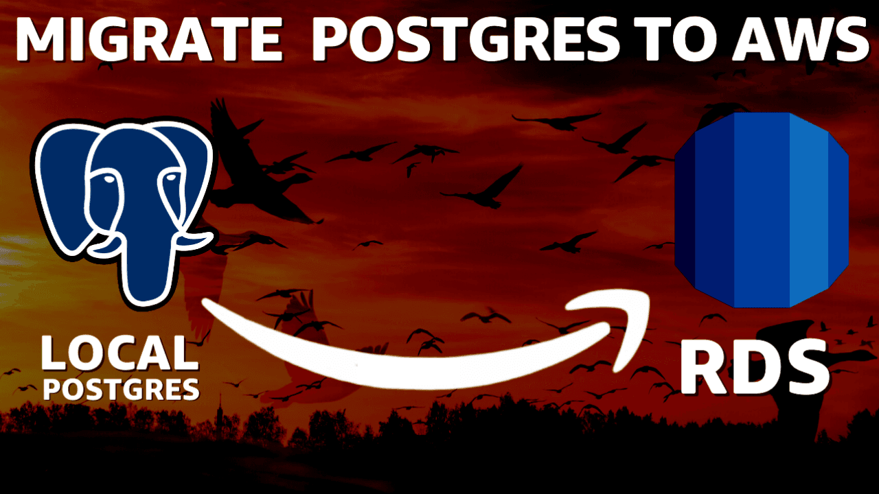 Migrate local database on Docker container to AWS