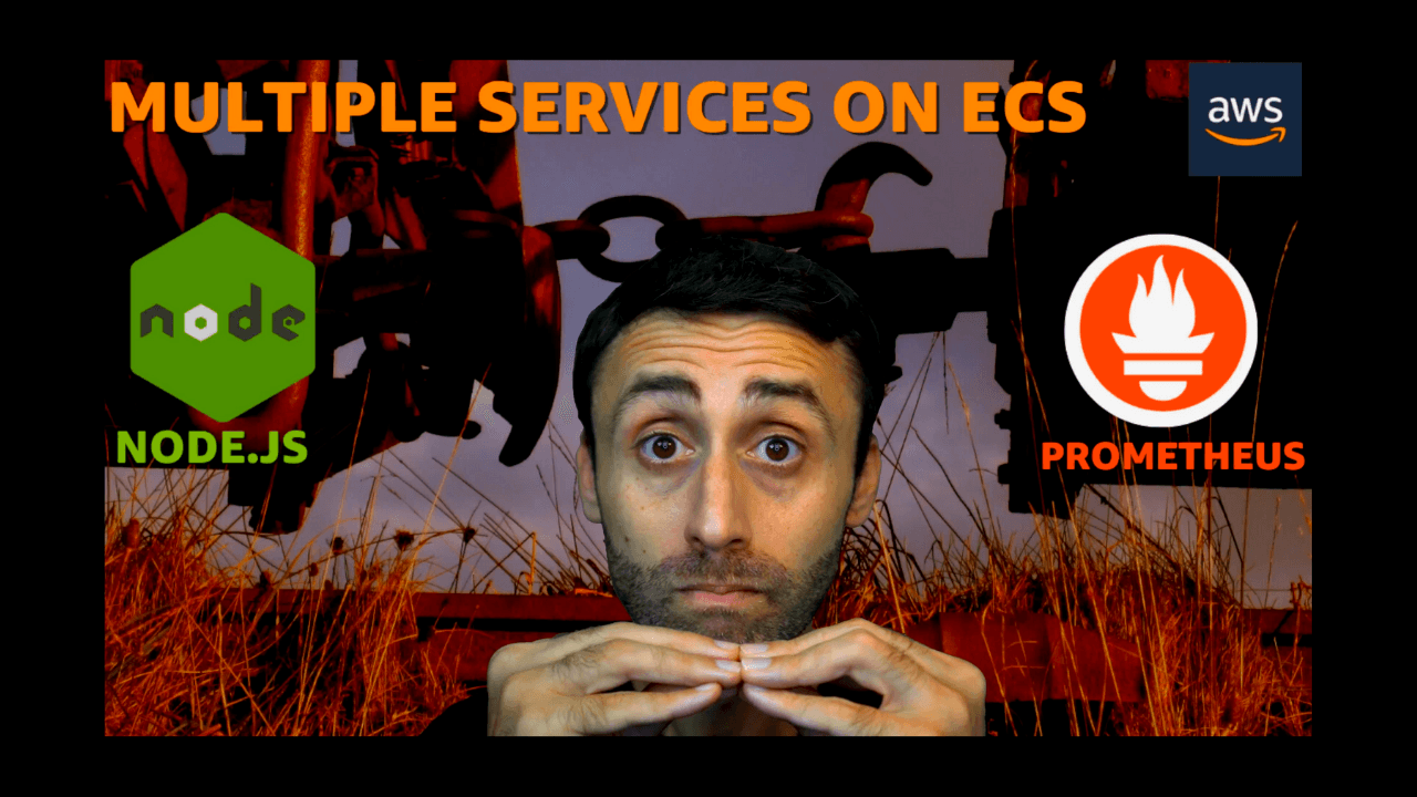 Use multiple Docker images on the same ECS service